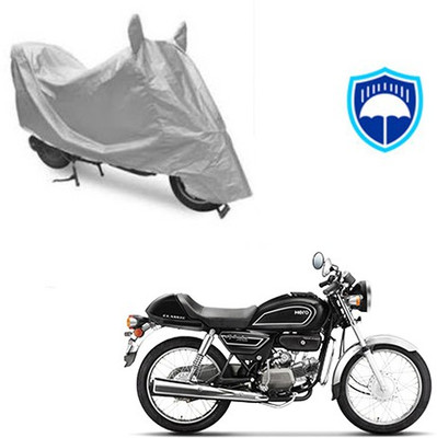 SRENTERPRISES Two Wheeler Cover for Hero(Splendor Pro Classic, Silver)