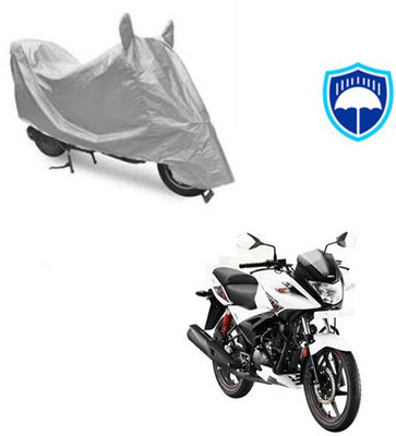 SRENTERPRISES Two Wheeler Cover for Hero(Ignitor, Silver)