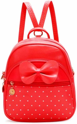 People Creation Red mouse Backpack 8 L Backpack(Red)