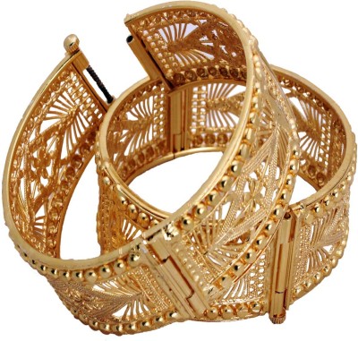 piah fashion Brass Gold-plated Cuff