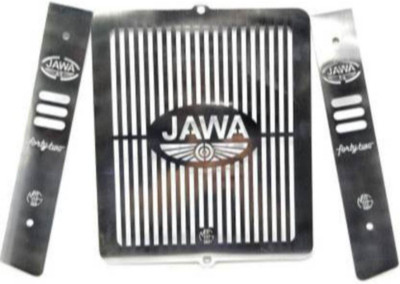SELVIKE Stainless Steel Motorcycle Radiator Guard Protector Grill Only Fit in JAWA 42_1 Bike Crash Guard