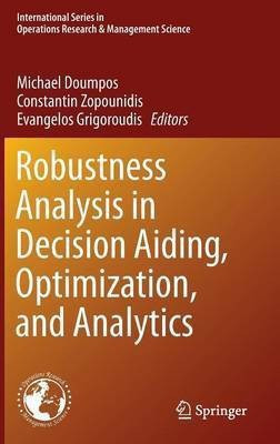 Robustness Analysis in Decision Aiding, Optimization, and Analytics(English, Hardcover, unknown)