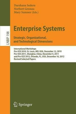 Enterprise Systems. Strategic, Organizational, and Technological Dimensions(English, Paperback, unknown)