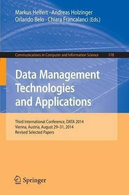 Data Management Technologies and Applications(English, Paperback, unknown)