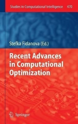 Recent Advances in Computational Optimization(English, Hardcover, unknown)
