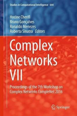 Complex Networks VII(English, Hardcover, unknown)