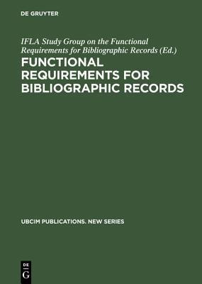 Functional Requirements for Bibliographic Records(English, Hardcover, unknown)