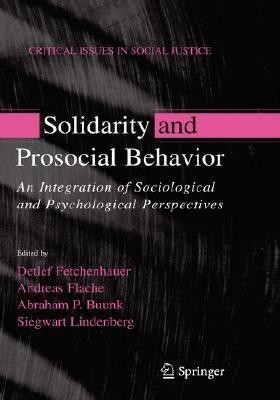 Solidarity and Prosocial Behavior(English, Hardcover, unknown)