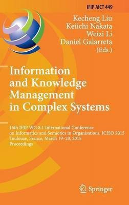 Information and Knowledge Management in Complex Systems(English, Hardcover, unknown)