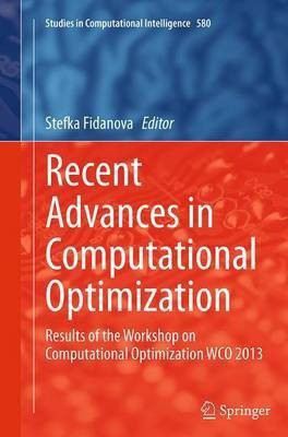 Recent Advances in Computational Optimization(English, Paperback, unknown)