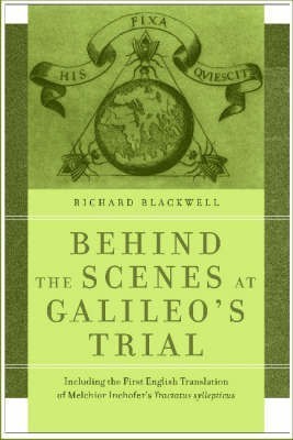 Behind the Scenes at Galileo's Trial(English, Hardcover, Blackwell Richard J.)