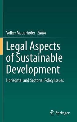 Legal Aspects of Sustainable Development(English, Hardcover, unknown)