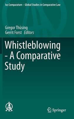 Whistleblowing - A Comparative Study(English, Hardcover, unknown)