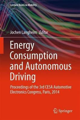 Energy Consumption and Autonomous Driving(English, Hardcover, unknown)