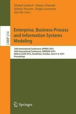 Enterprise, Business-Process and Information Systems Modeling(English, Paperback, unknown)