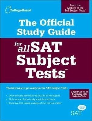 The Official Study Guide for All SAT Subject Tests(English, Mixed media product, unknown)