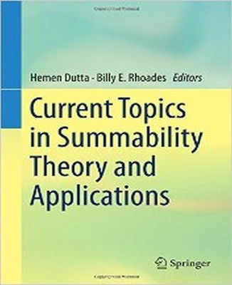 Current Topics in Summability Theory and Applications(English, Hardcover, unknown)