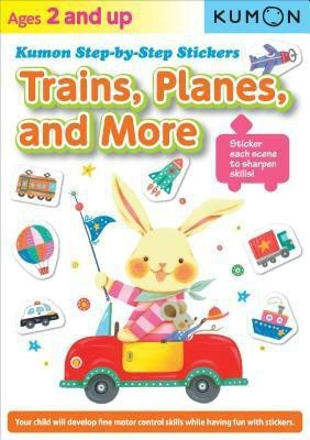Kumon Step-by-step Stickers: Trains, Planes, And More(English, Paperback, unknown)