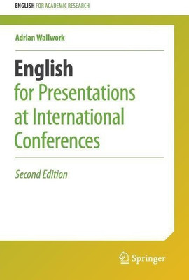 English for Presentations at International Conferences(English, Paperback, Wallwork Adrian)