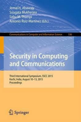Security in Computing and Communications(English, Paperback, unknown)