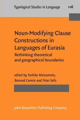 Noun-Modifying Clause Constructions in Languages of Eurasia(English, Hardcover, unknown)