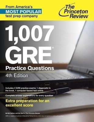 1,007 Gre Practice Questions, 4th Edition(English, Paperback, Review Princeton)