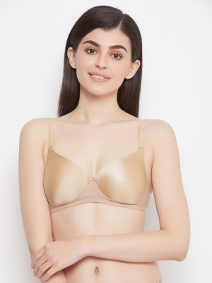 Clovia Women Push-up Lightly Padded Bra(Beige)