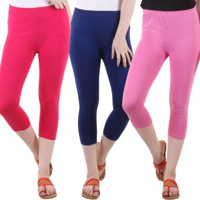 DIAZ Women Blue, Pink Capri