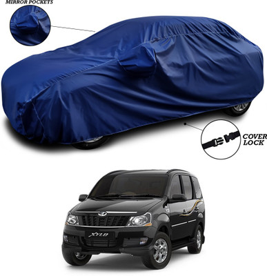ANTHUB Car Cover For Mahindra Xylo (With Mirror Pockets)(Blue)