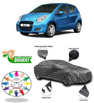APNEK Car Cover For Maruti Suzuki Alto 800 (With Mirror Pockets)(Black)