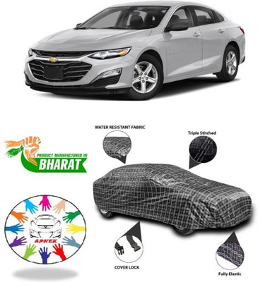 APNEK Car Cover For Chevrolet Cruze (With Mirror Pockets)(Black, Silver, Grey)