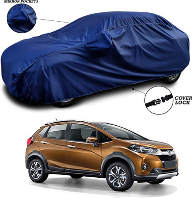 ANTHUB Car Cover For Honda WRV (With Mirror Pockets)(Blue)