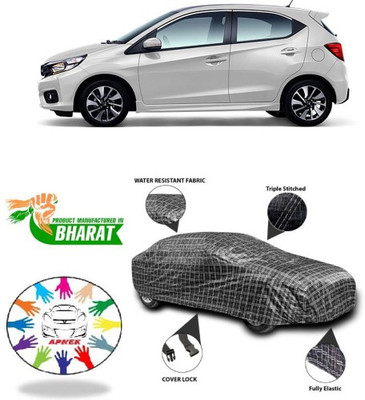 APNEK Car Cover For Honda BRV (Without Mirror Pockets)(Black, Silver, Grey)
