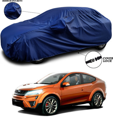 ANTHUB Car Cover For Mahindra XUV Aero (With Mirror Pockets)(Blue)