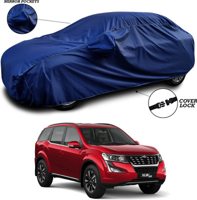 ANTHUB Car Cover For Mahindra XUV 500 (With Mirror Pockets)(Blue)
