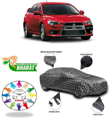 APNEK Car Cover For Mitsubishi Lancer (With Mirror Pockets)(Black, Silver, Grey)