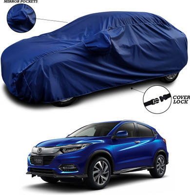 ANTHUB Car Cover For Honda Vezel (With Mirror Pockets)(Blue)