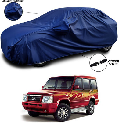 ANTHUB Car Cover For Tata Sumo Gold (With Mirror Pockets)(Blue)