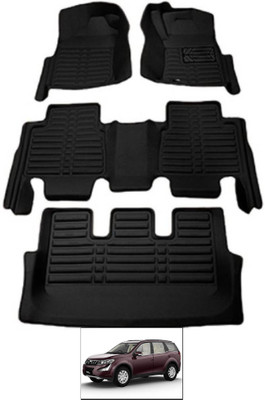 AYW Plastic 5D Mat For  Mahindra XUV 500(Black)