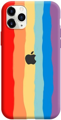 FlyCase Back Cover for Apple iPhone 11 Pro Max(Multicolor, Dual Protection, Silicon, Pack of: 1)