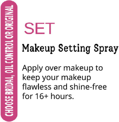 ADJD MATTE FINISH & WATER PROOF MAKEKUP SETTING SPRAY COMBO OF 2 Primer  - 200 ml(TRANSPARENT)