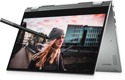 DELL Inspiron Core i3 11th Gen - (4 GB/256 GB SSD/Windows 10 Home) Inspiron 14-5406-14 2 in 1 Laptop  (14 inch, Silver, 1.72 kg, With MS Office)