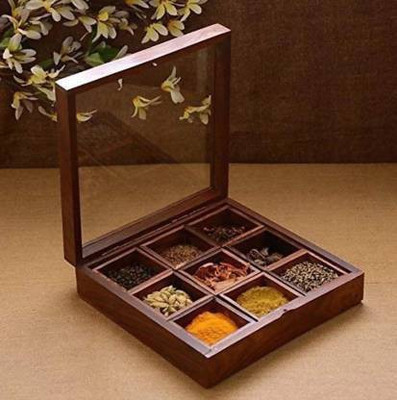 Smarts collection Spice Set Wooden(1 Piece)