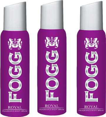 FOGG ROYAL DEODORANT Deodorant Spray  -  For Men(190 ml, Pack of 3)