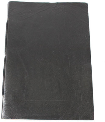 Camlon Exports Handcrafted Gift Regular Notebook Unruled 160 Pages(Black)