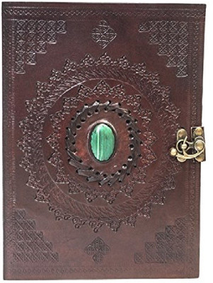 RSN Handcrafted A5 Journal Unruled 100 Pages(Brown)