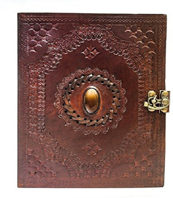 RSN Handcrafted A5 Journal Unruled 100 Pages(Brown)