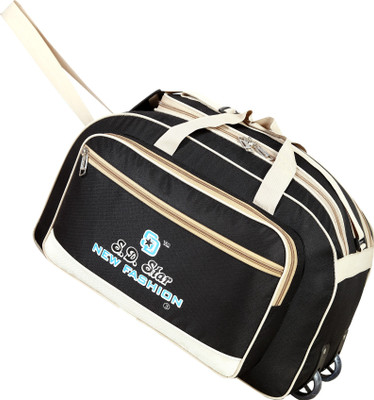 SD Star LIGHT WEIGHT TRAVEL DUFFEL BAG WITH MULTIPLE 3 POCKET Duffel With Wheels (Strolley)