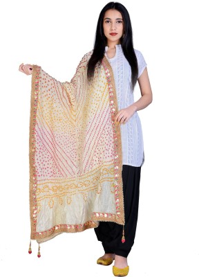 rajasthaniarts Art Silk Solid Women Dupatta