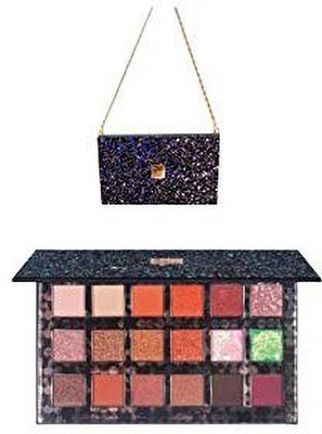 Roslet Eyeshadow Palette 18 Colors Mattes And Shimmers High Pigmented Color Board Palette Long Lasting Makeup Palette Blendable Professional Eye Shadow Make Up Eye Cosmetic 18 gm (Multi) 18 g(Multi)